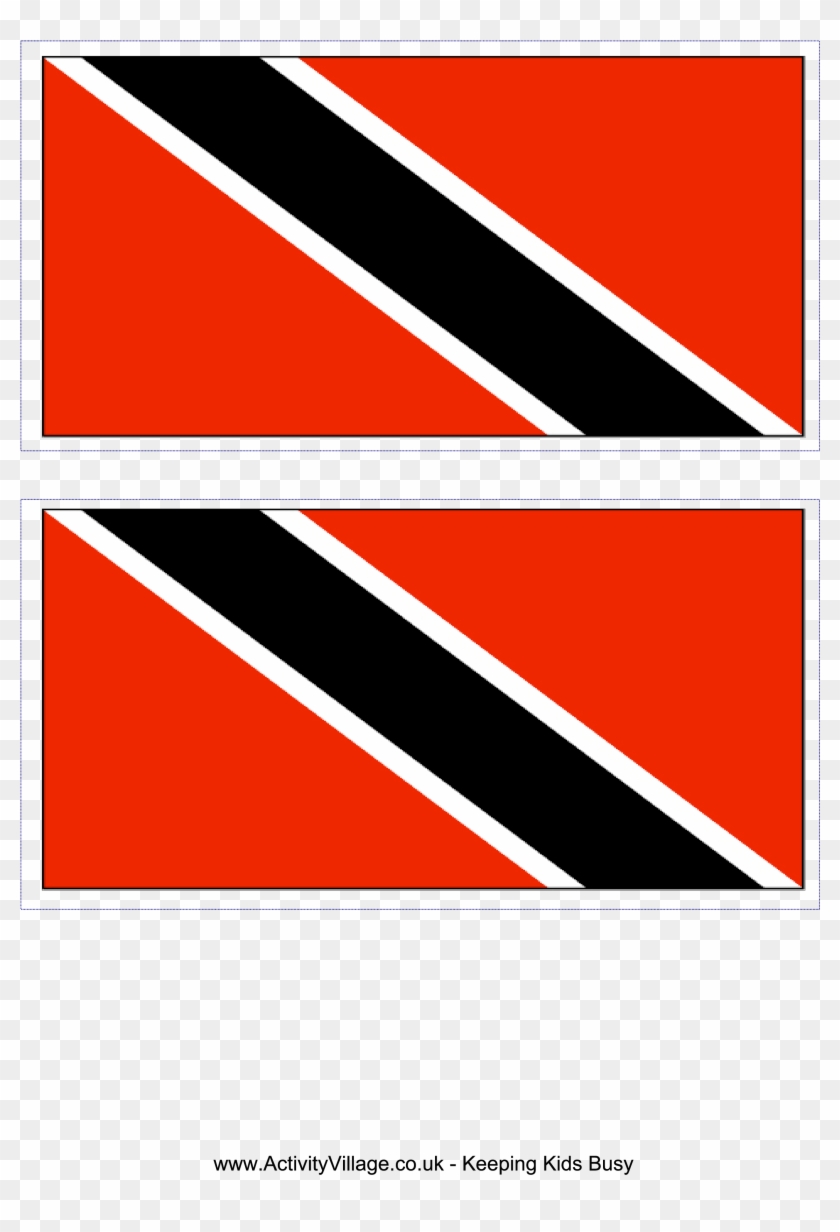 Trinidad And Tobago Flag - Democratic Republic Of Congo #675194