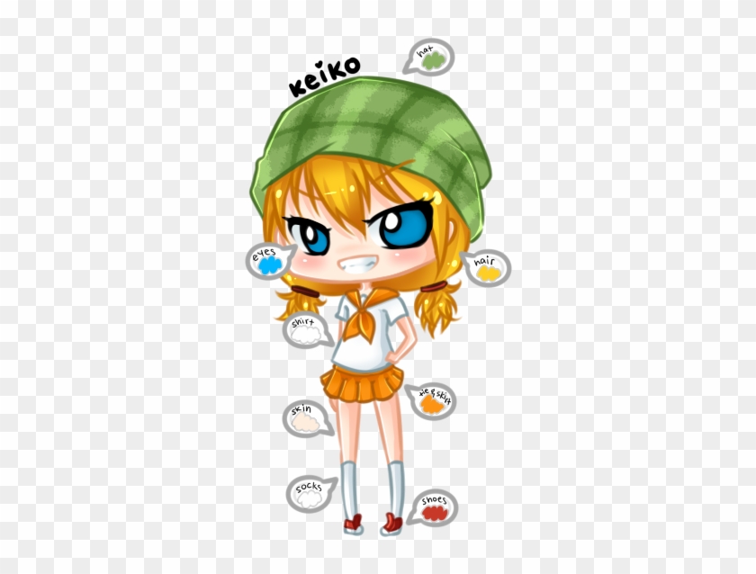 Keiko Chibi Ref By Bunny-jelli - School #675550