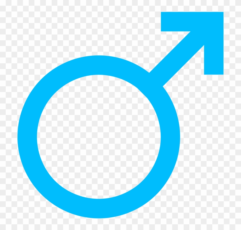 Blue Mars Symbol - Female And Male Symbols #676475