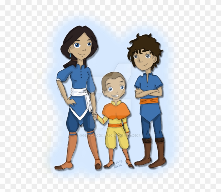 Aang And Katara's Children By Corazongirl - Katara #679377