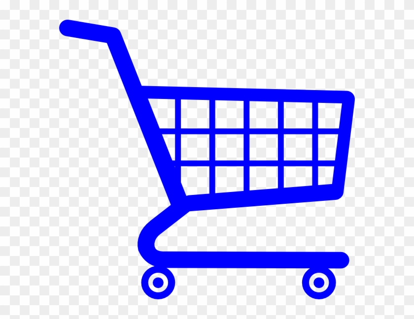 Clipart Online Store - Shopping Cart Logo Blue - Free Transparent PNG Clipart Images Download