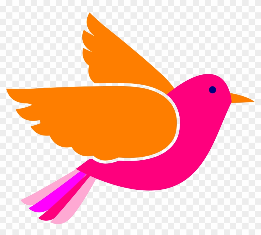 Bird Face Clip Art Pink Birds Png - Blue Bird Clip Art #122454