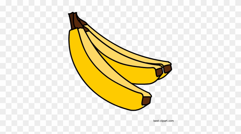 Free Bananas Clip Art - Clip Art #124189