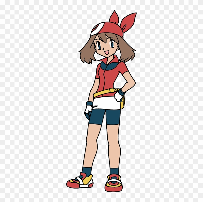 The Following Images Were Colored And Clipped By Cartoon - Pokemon May Dawn And Serena #127824