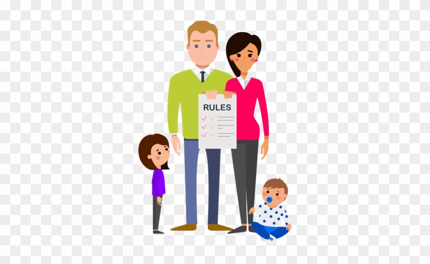 If You Don't Initiate The Rules In Advance, Your Children - Co Parenting Clipart #680605