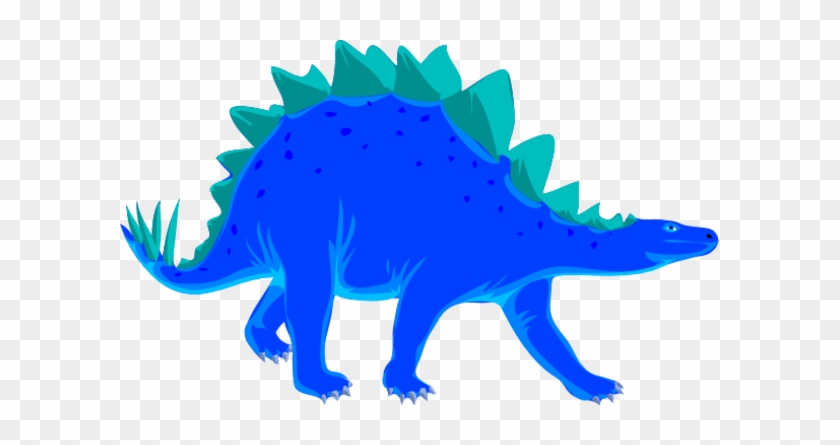 Dinosaur Clipart Blue - Dinosaur Clipart Blue #681051