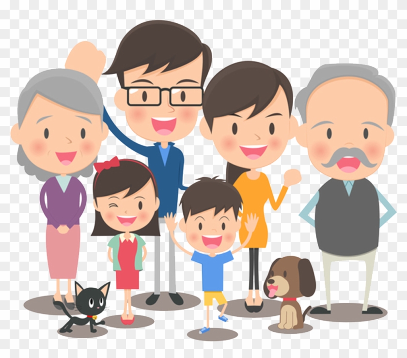 Family Cartoon Royalty-free Illustration - Family Cartoon Royalty-free Illustration #681341