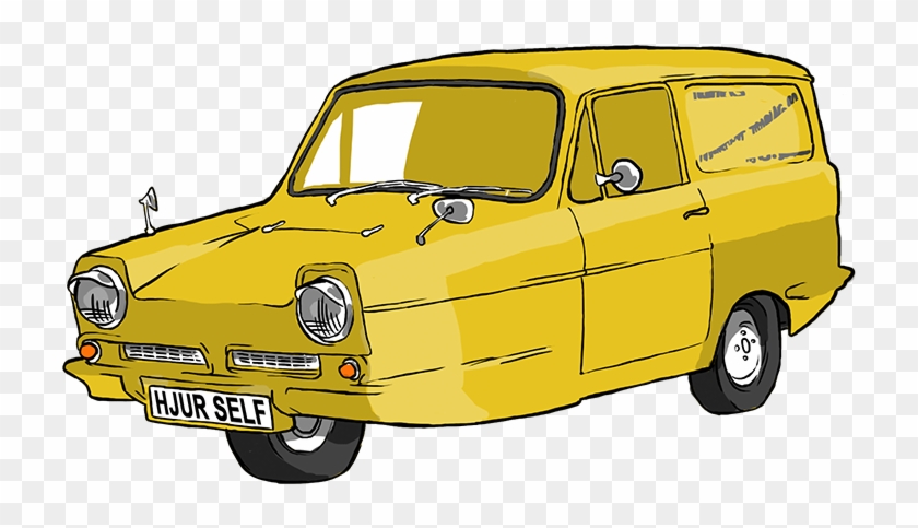 3 Wheel Car Png Clipart - Reliant Robin Clipart #681280