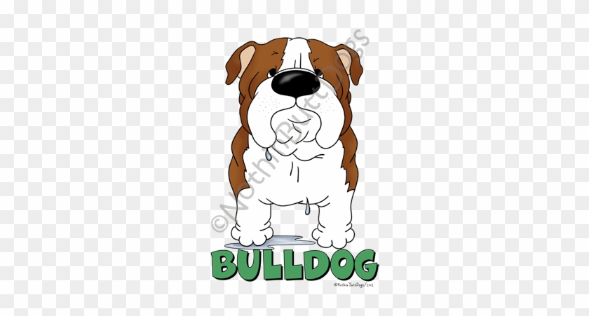Big Nose Bulldog Dark Colored T-shirts - Big Nose Bulldog Bib #681805