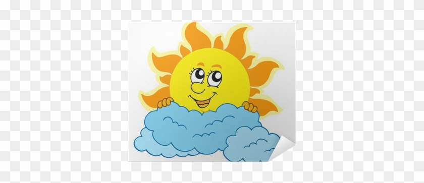 Cartoon Sun And Clouds #682503