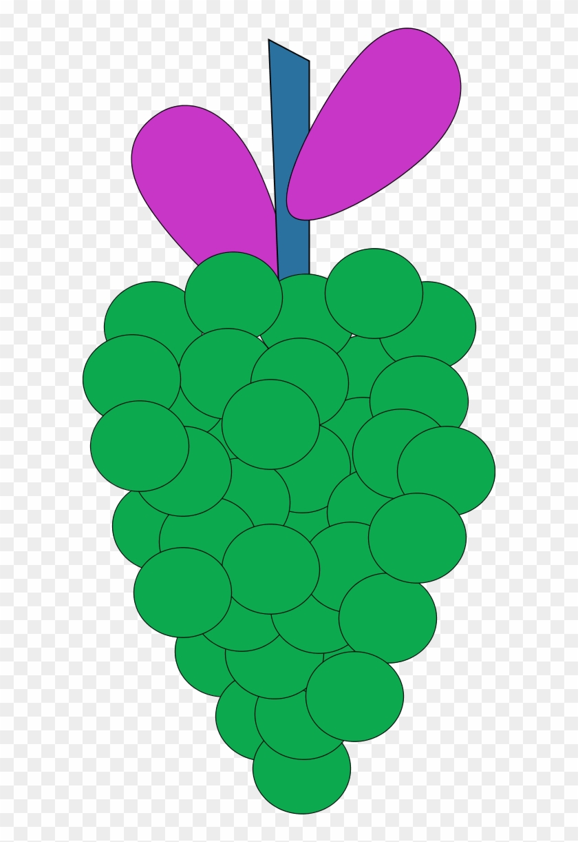 Vector Clip Art - Cartoon Grape Vine #684598