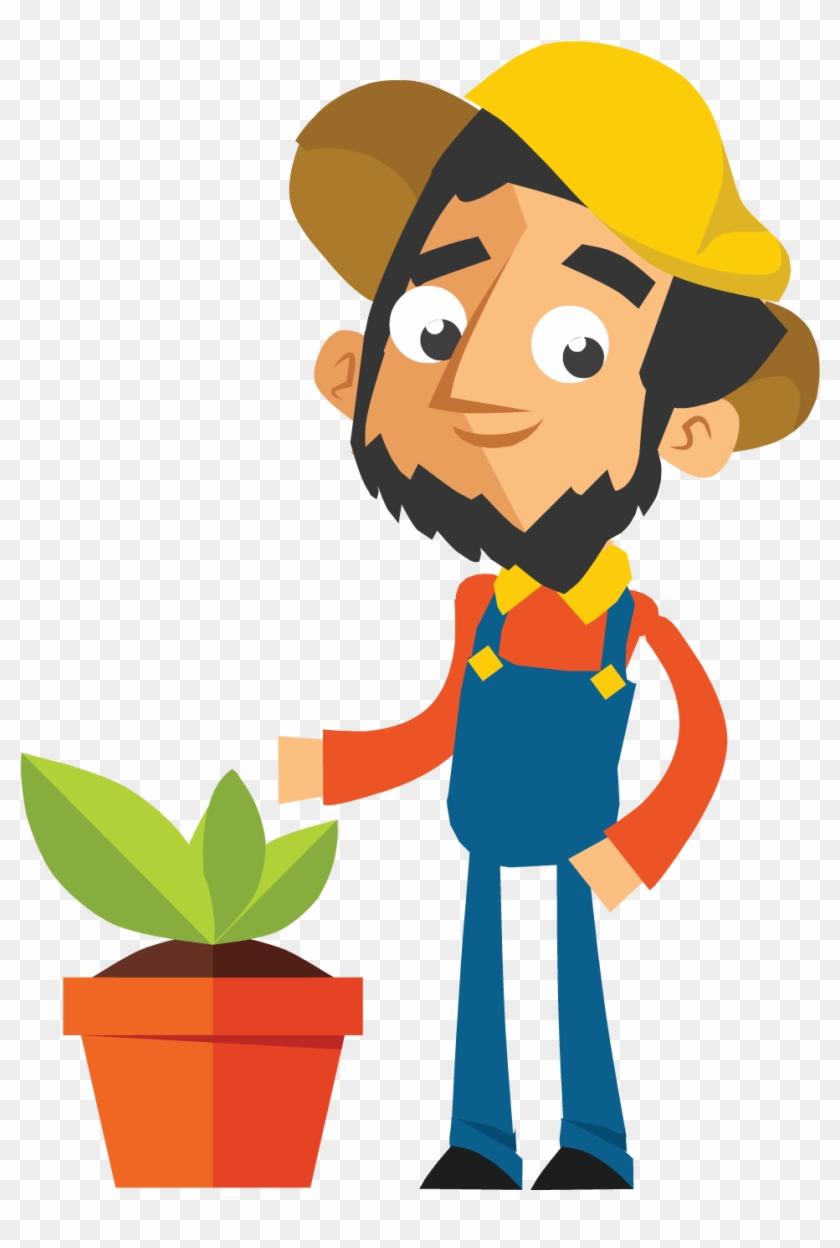 Animation Swf Cdr Clip Art - Farmer Animation #684831