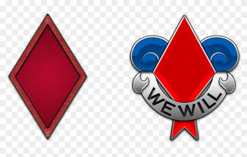 The 5th Infantry Division Nicknamed The Red Diamond, - Emblem #687146