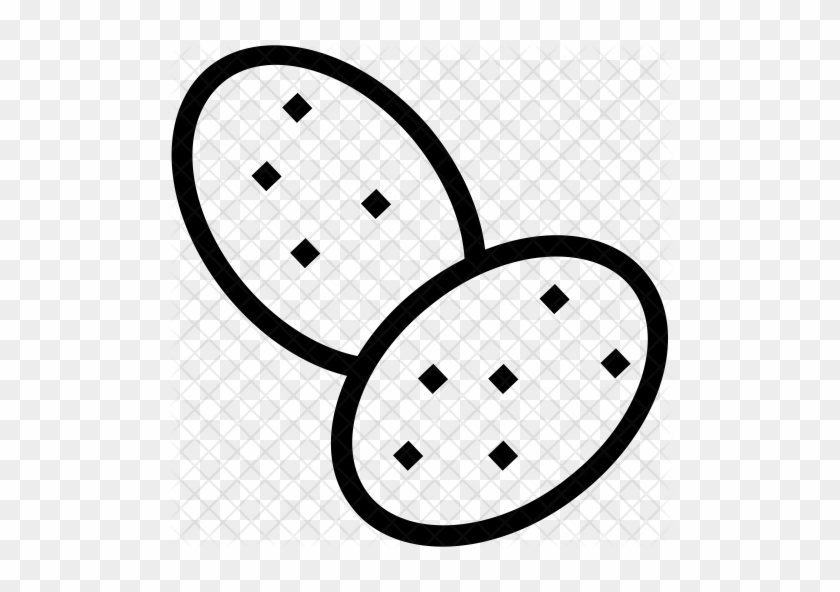 Potato Chips Icon - Potato #688069