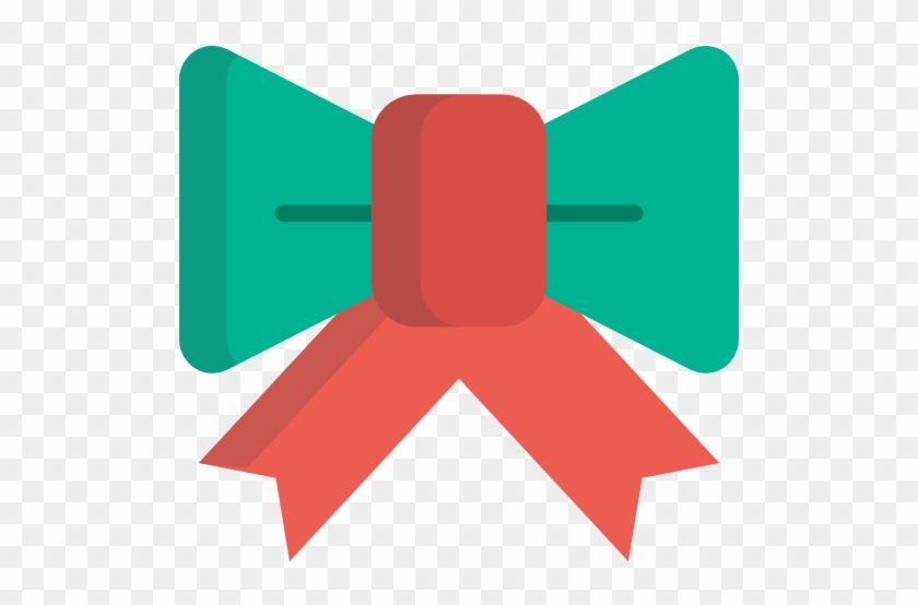 Bow - Ribbon Bow Flat Png #688365