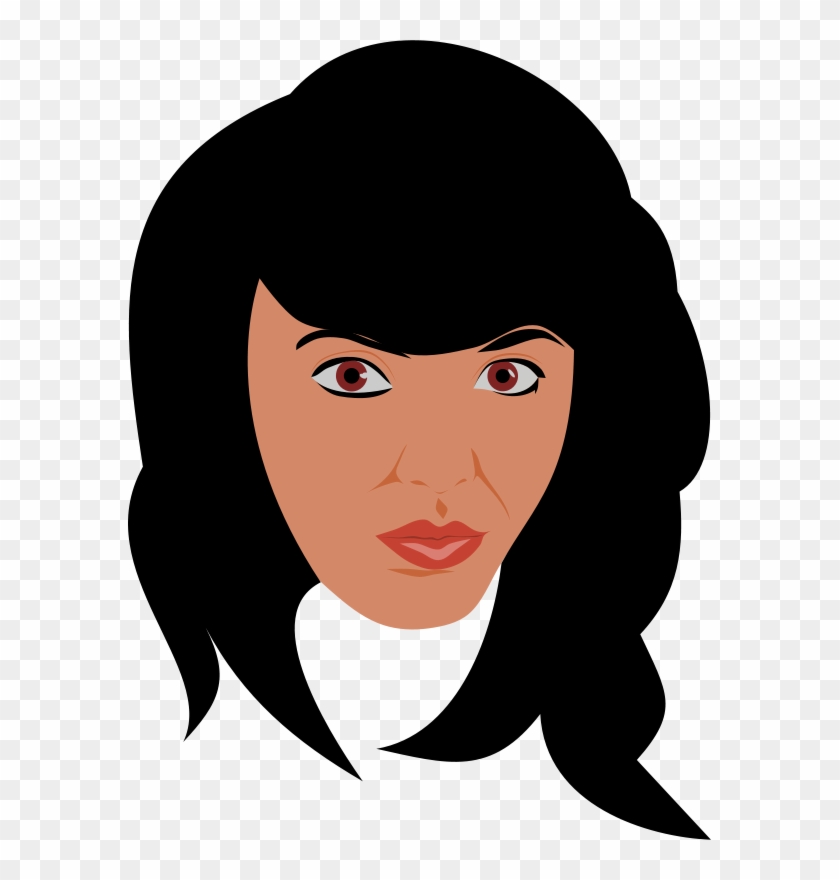 Beauty No04 Apprehension Clip Art - Nina Morena En Caricatura #689350