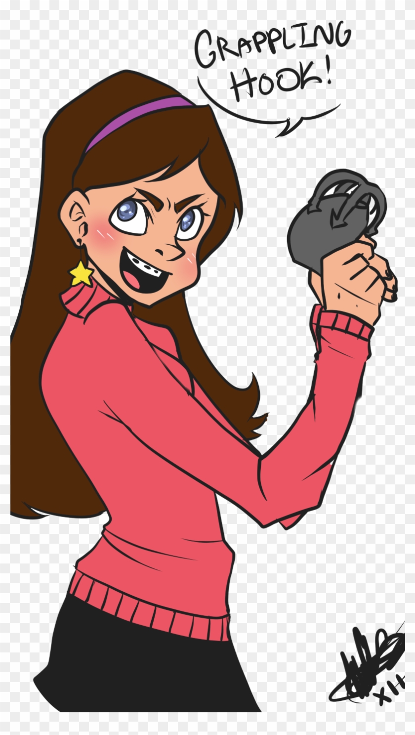 Mabel Pines Gravity Falls Gif Grappling Hook Free Transparent Png Clipart Images Download - mabel gravity falls roblox