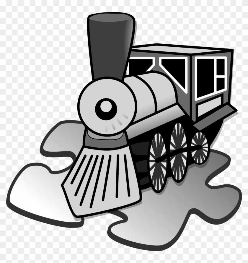 Open - Train Clip Art #691456