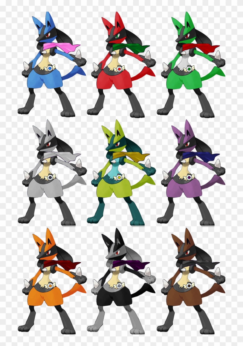 Mystery Dungeon Lucario By Shadowgarion - Lucario Recolors #691580