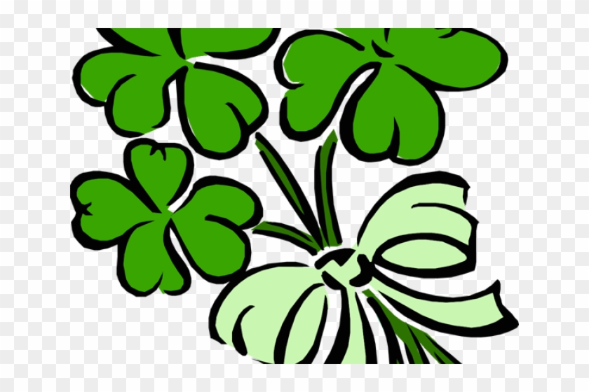 Clover Clipart Bouquet - St Patrick's Day Bingo #694366