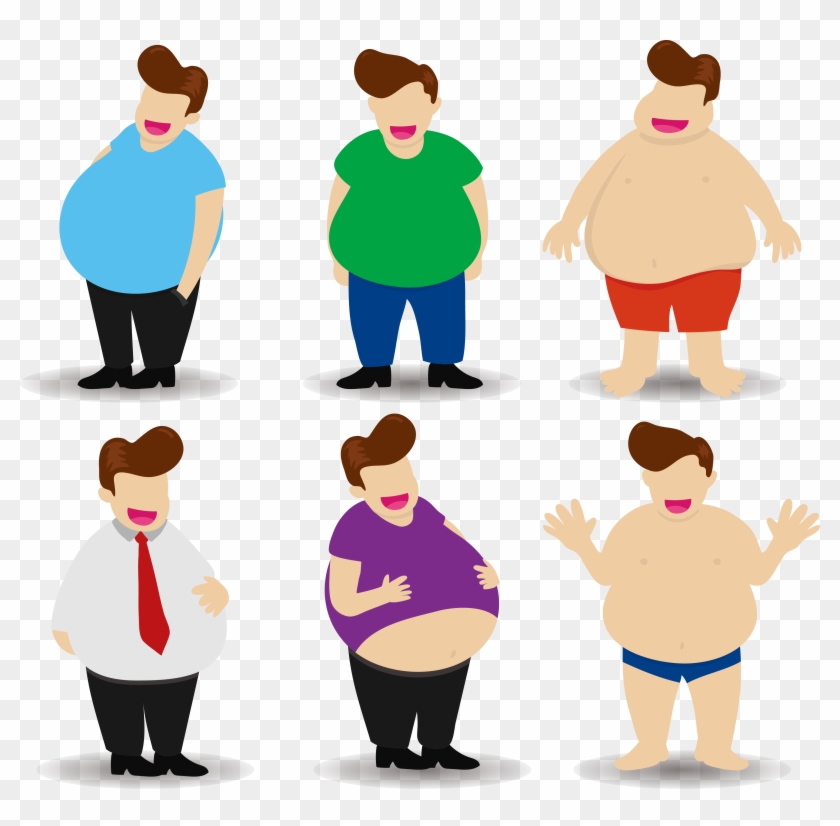 Adipose Tissue Fat Male - Fat Boy Png #694956