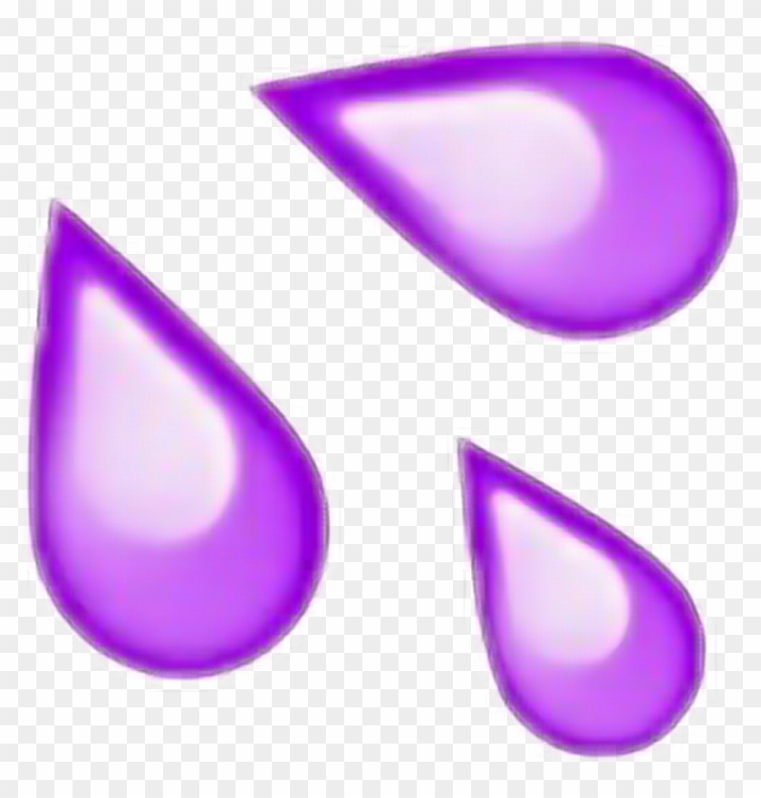 Purple Crybaby Crying Lagrimas Tumblr Emoji Photo - Purple Moon Emoji ...
