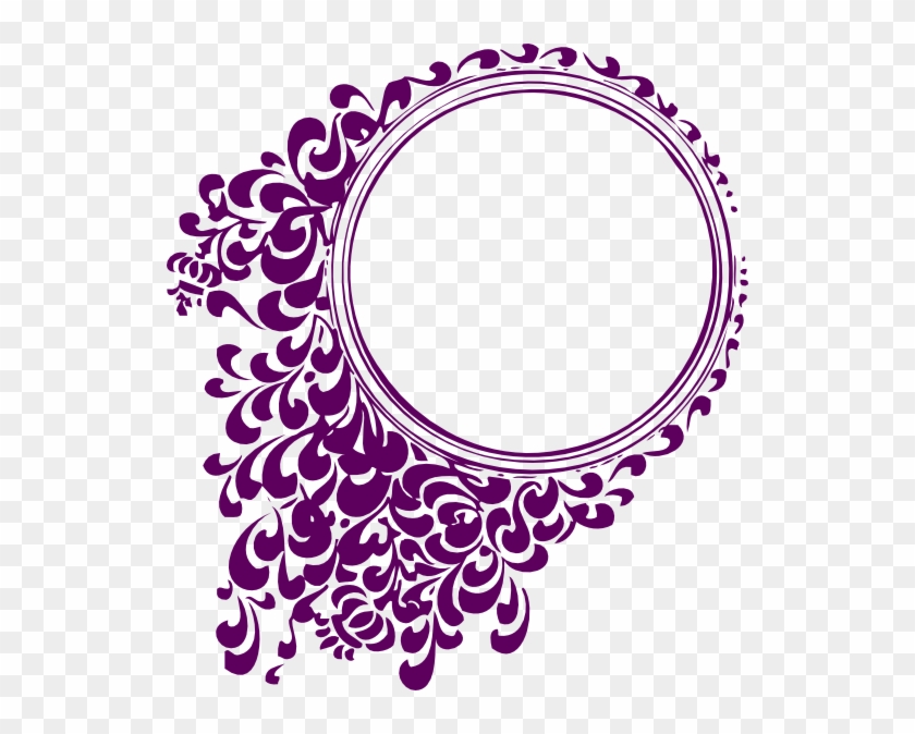 Purple Filigree Circle Clip Art At Clipart Library - Logos De Narcoticos Anonimos #695588