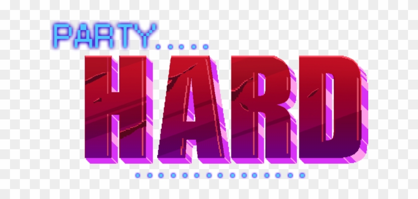 Party Hard Logo - Party Hard Game Logo #695647