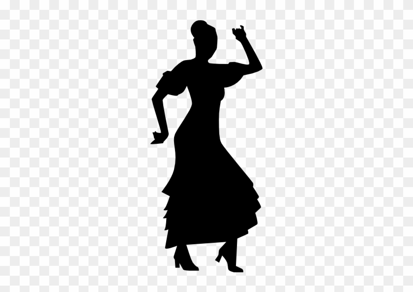 Dance Flamenco Silhouette Photography - Flamenco Girl Silhouette #696492