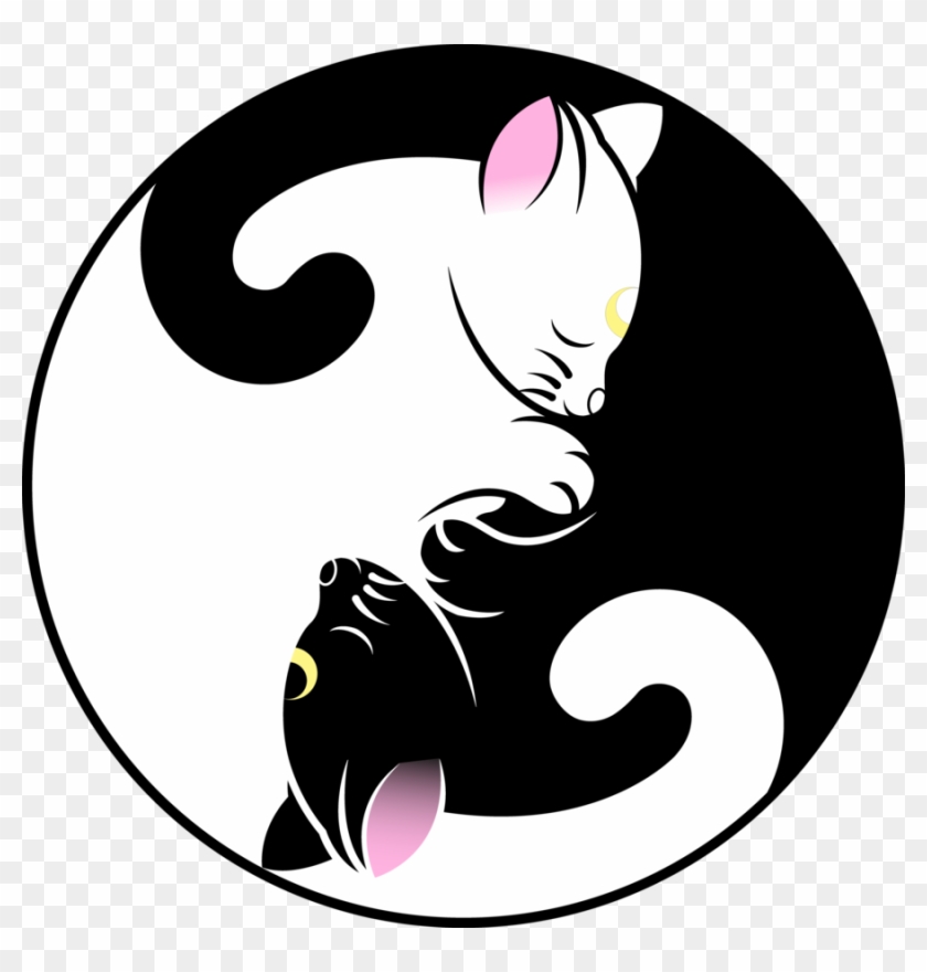 Luna And Artemis Yin Yang #696969