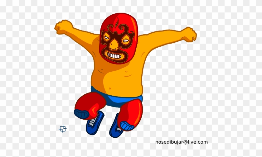 Luchador Enmascarado - Luchador Clipart #698917