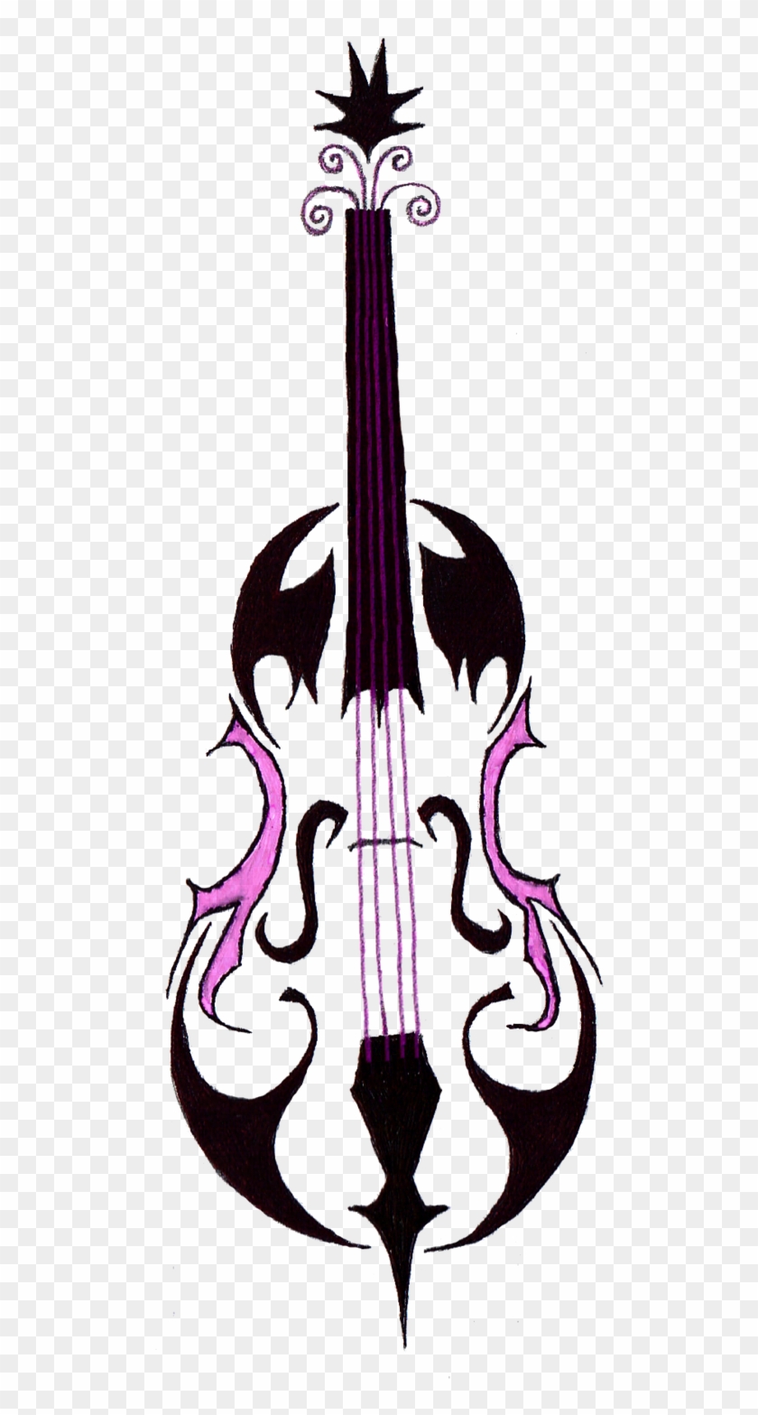 Tribal Cello By Meadowsparrow - Tribal Tattoo Cello #700332