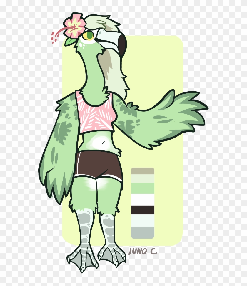 Anthro Flamingo Design By Californiacoyote - Anthro Flamingo #701010