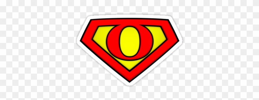 Super O Logo Shield - Superman Logo With D #701117