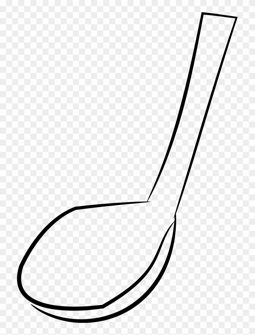 File - Ladle - Svg - Line Art #701404