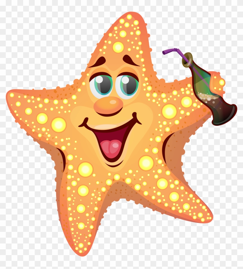 Cartoon - Starfish Clipart #701757