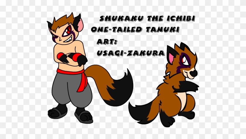 Shukaku The One Tailed Tanuki By Usagi Zakura - Razonamiento Verbal ...