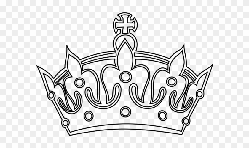 Simple Blank Crown  Three Point Crown Tattoo  Free Transparent PNG  Clipart Images Download