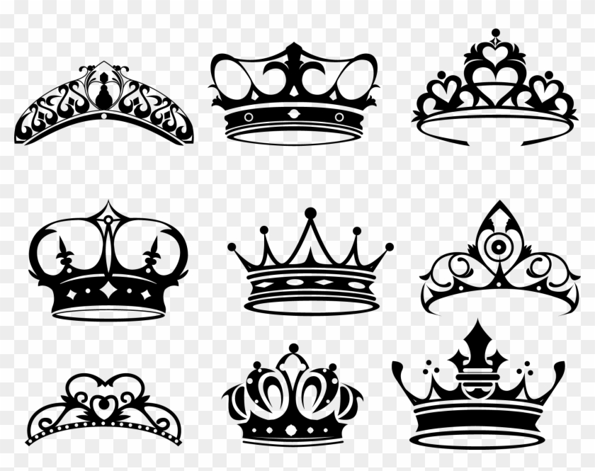 Free Free 223 Queen Crown Silhouette Svg SVG PNG EPS DXF File