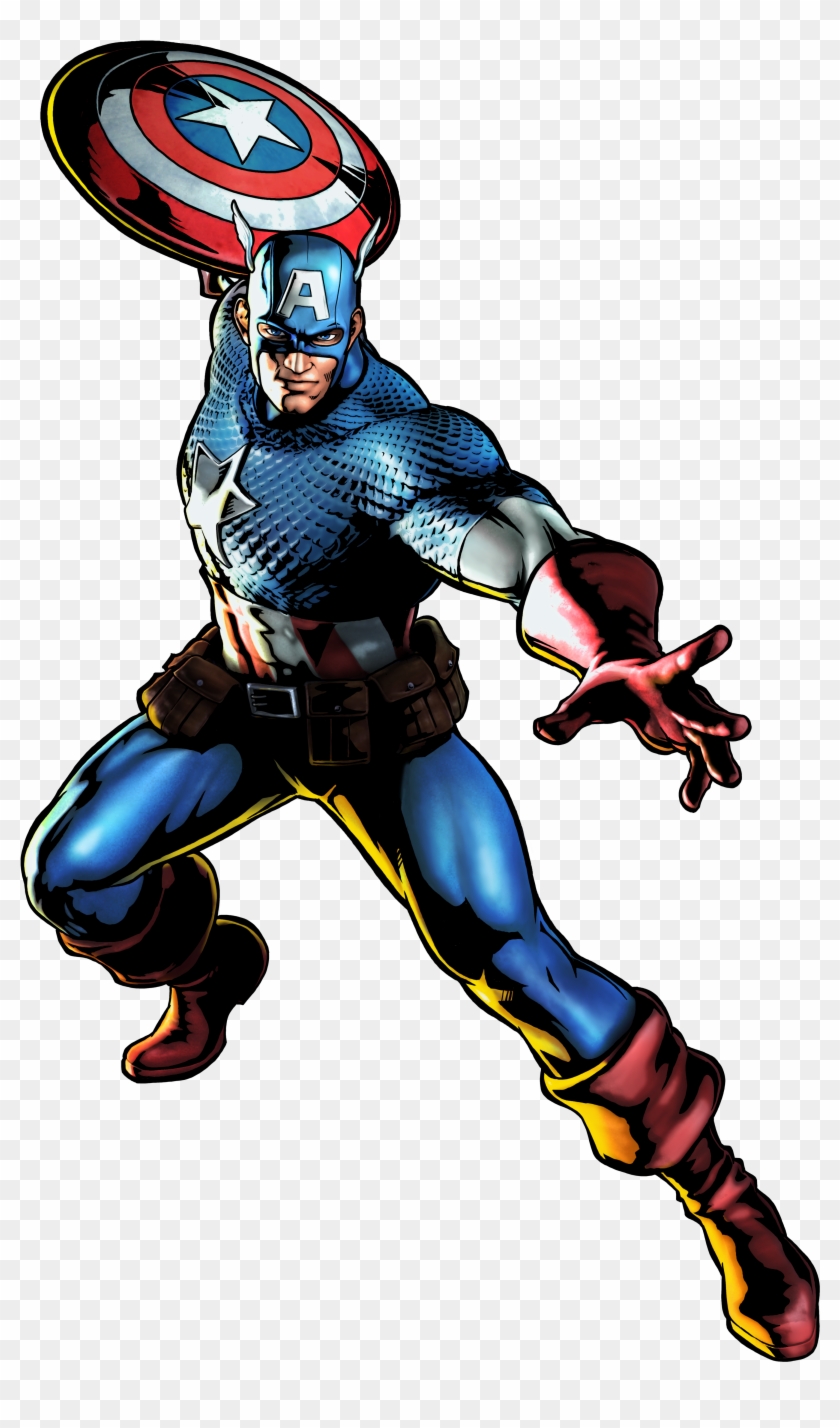 Captain America Umvc3 Ultimate Marvel Vs Capcom 3 Official - Captain America Umvc3 Ultimate Marvel Vs Capcom 3 Official #702743