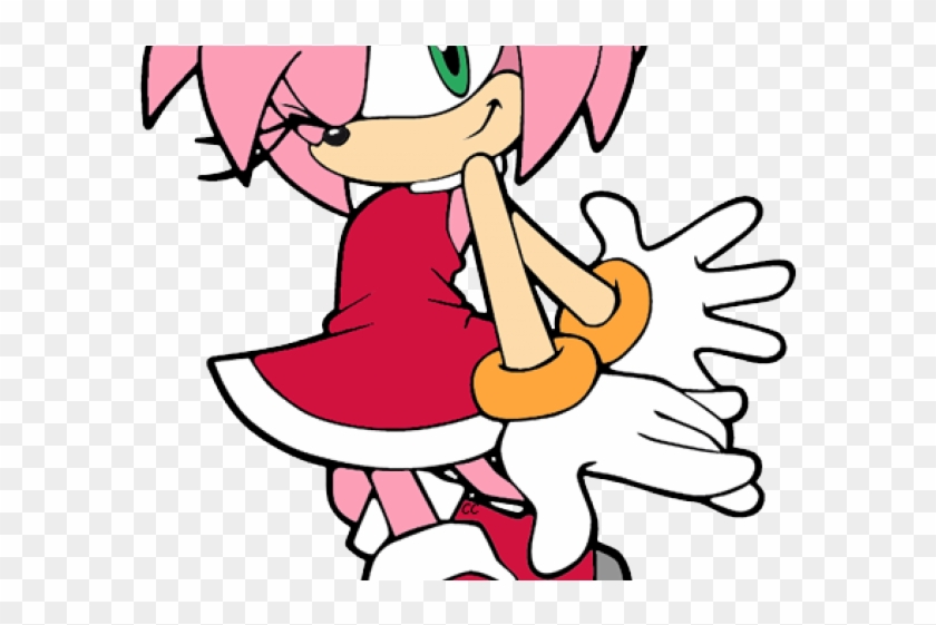 amy cliparts  amy rose coloring pages  free transparent