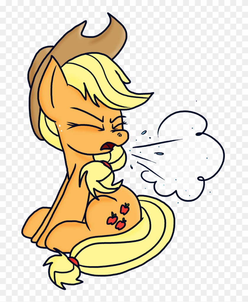 Apple Pony Sneeze By Psfforum - Cartoon #703760