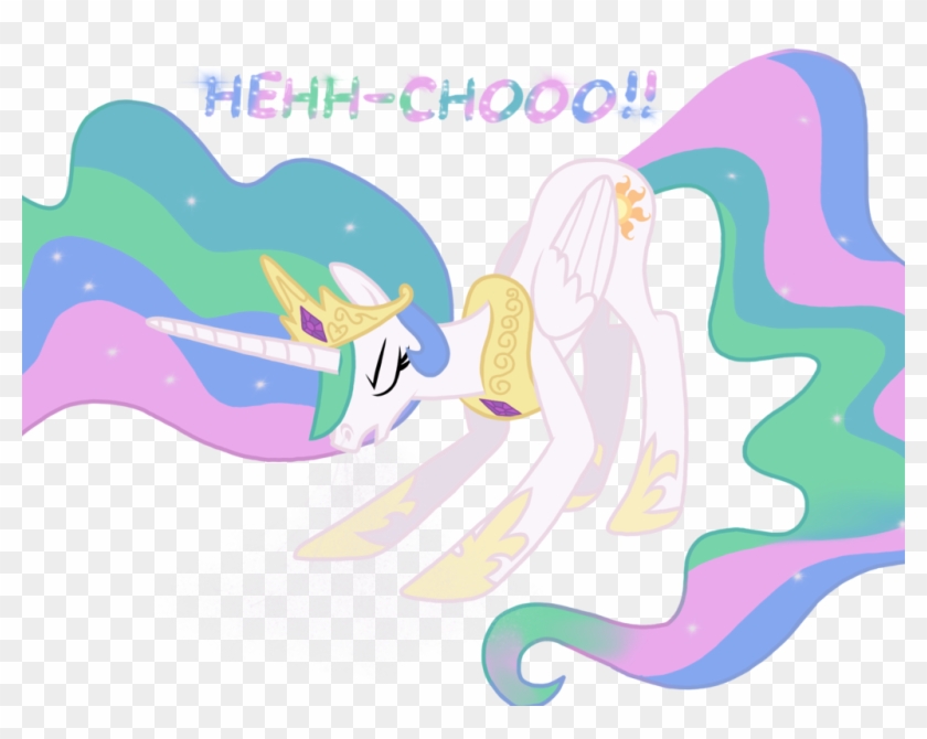 Princess Celestia Sneezed By Proponypal - Comics #703837