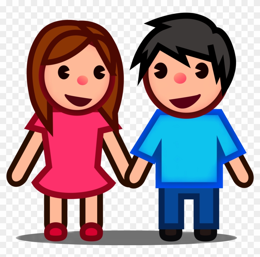Cartoon Boy And Girl Holding Hands 4 Buy Clip Art Friends Dp For Facebook Free Transparent Png Clipart Images Download