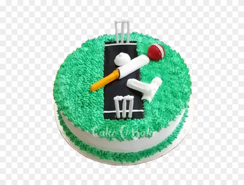 Cricket Theme Cake Cake O Bake - Cake In Cricket Designs #704041