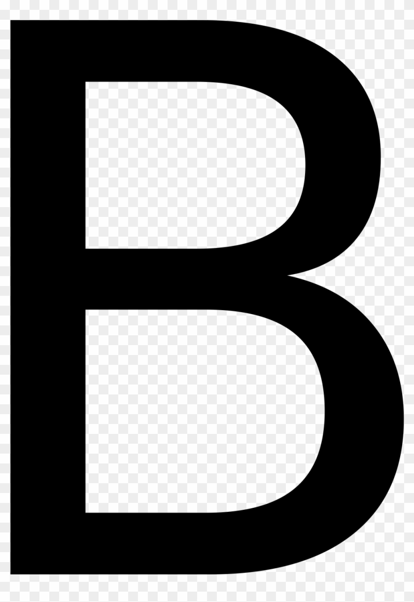 Letter B - Letter B Transparent Background #704292