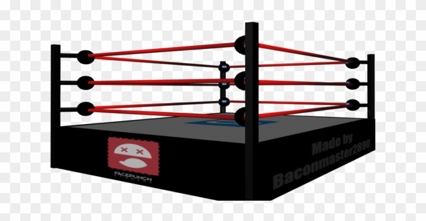 Pin Wrestling Ring Clipart - Pro Wrestling Ring Png #705196