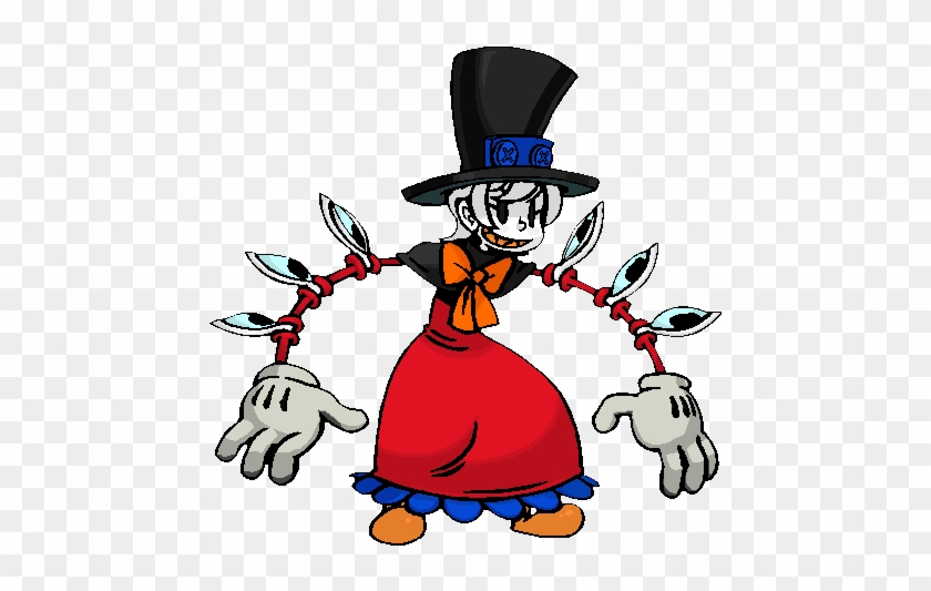 Scrooge Mcduck - Skullgirls Peacock Gif #705380