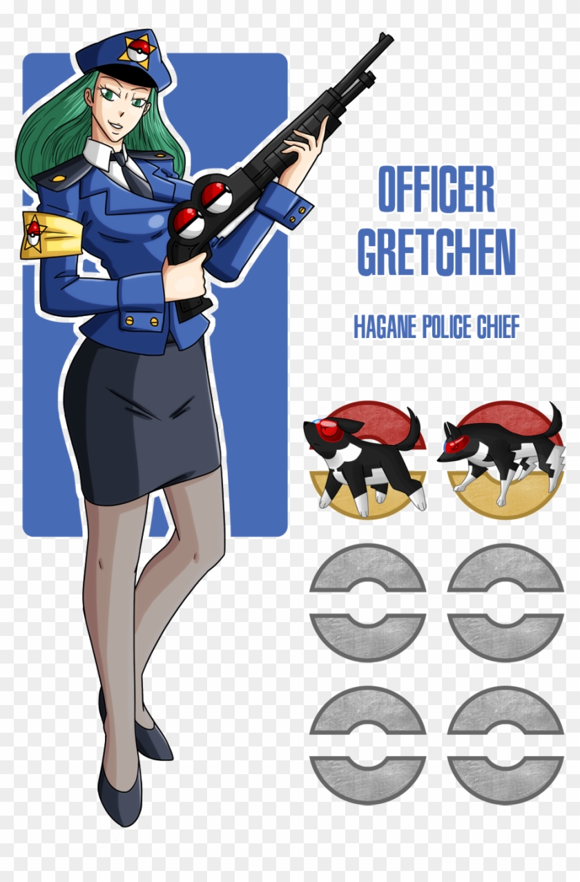 Police Officer Gretchen By Drcrafty - Police Fakemon #706593