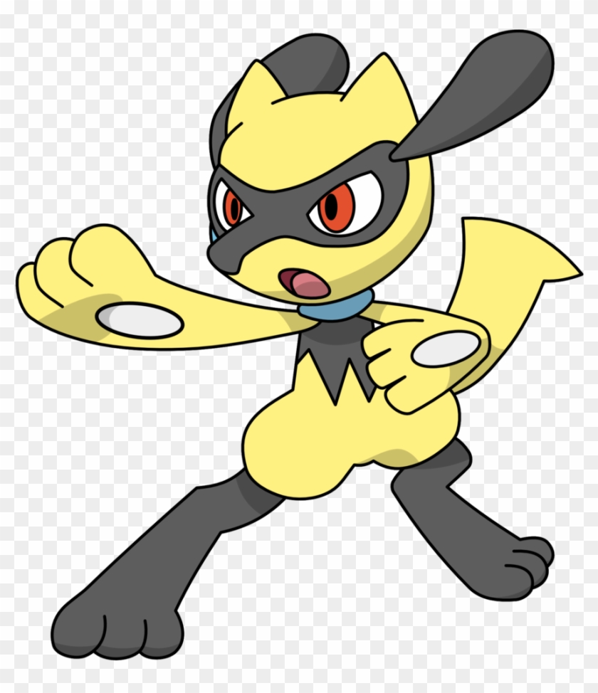 Shiny Riolu - Shiny Riolu And Lucario - Free Transparent PNG Clipart Images  Download